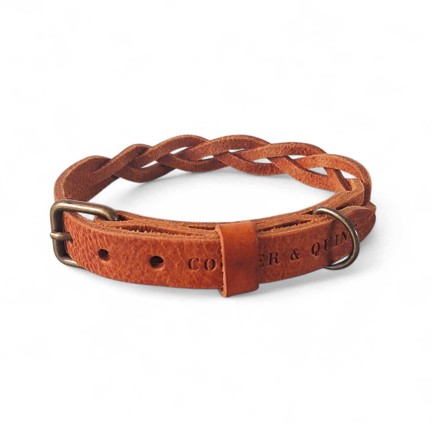Twisted Halsband | Camel | Medium - Cooper & Quint