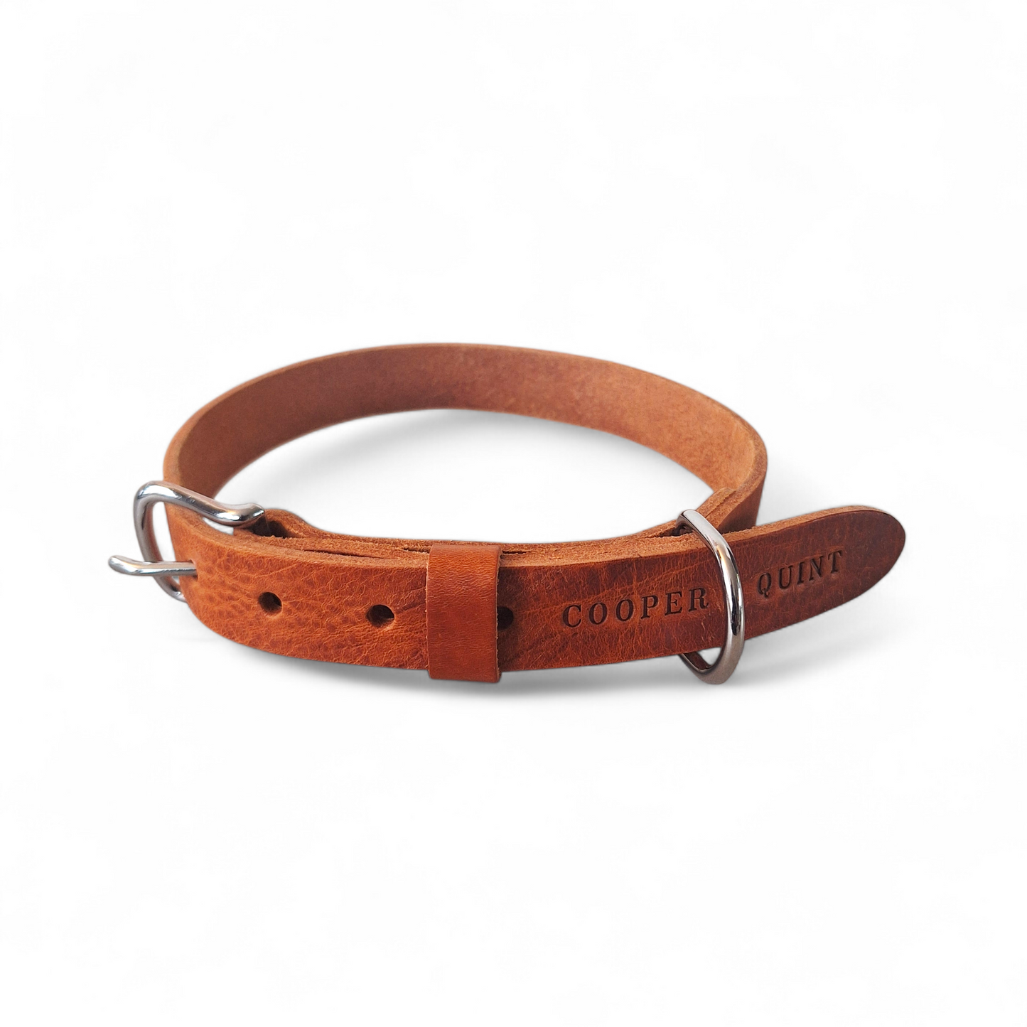 No Fuss Halsband | Camel | Large - Cooper & Quint