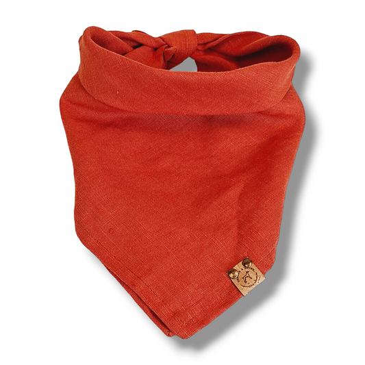 Bandana Hond | Roestig Rood - Cooper & Quint