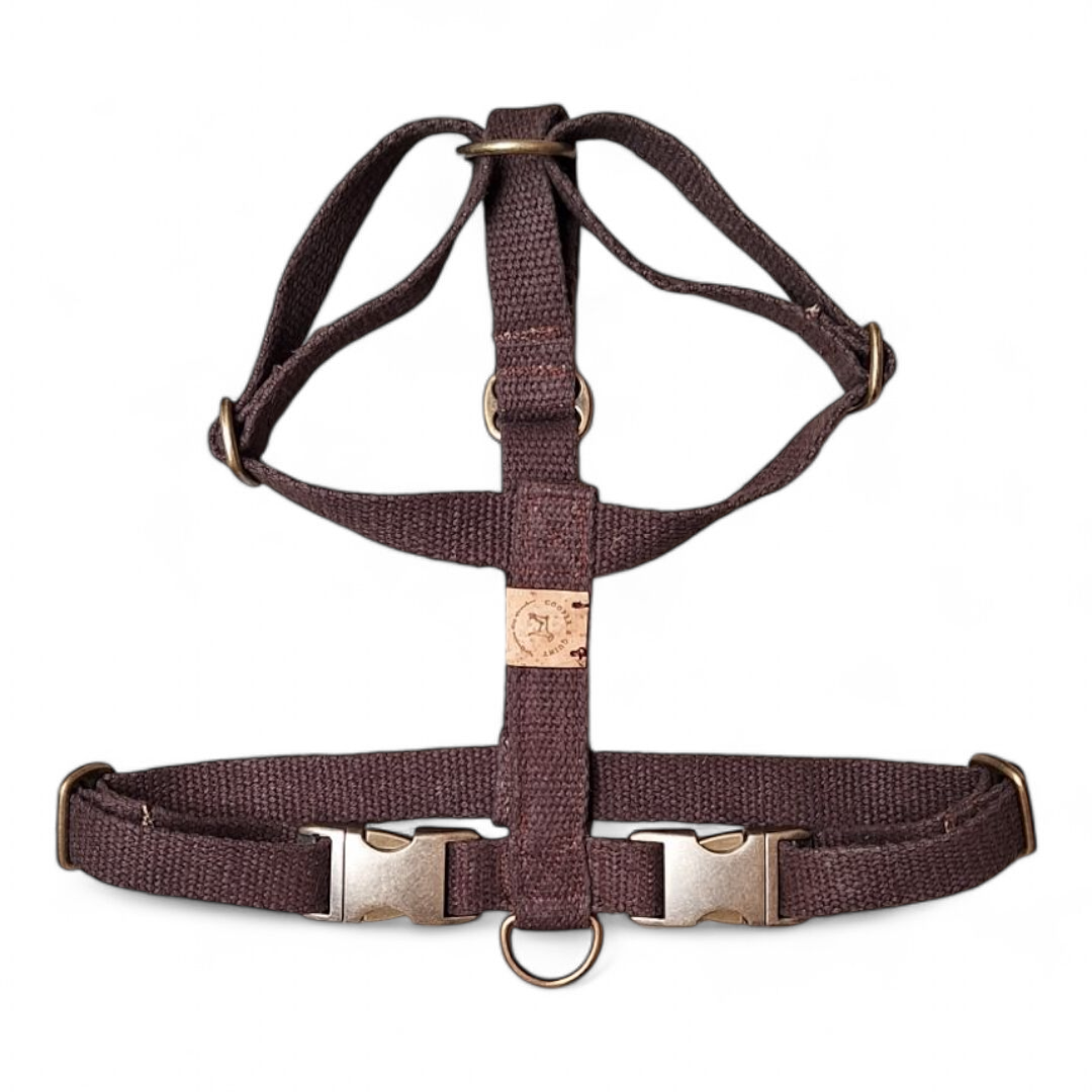 Simply Hemp Hondentuig | Kastanjebruin - Cooper & Quint