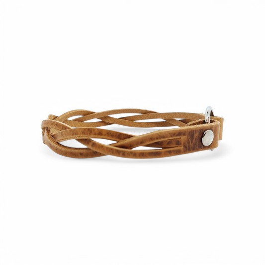 ID Halsband | Camel (cognac) - Cooper & Quint