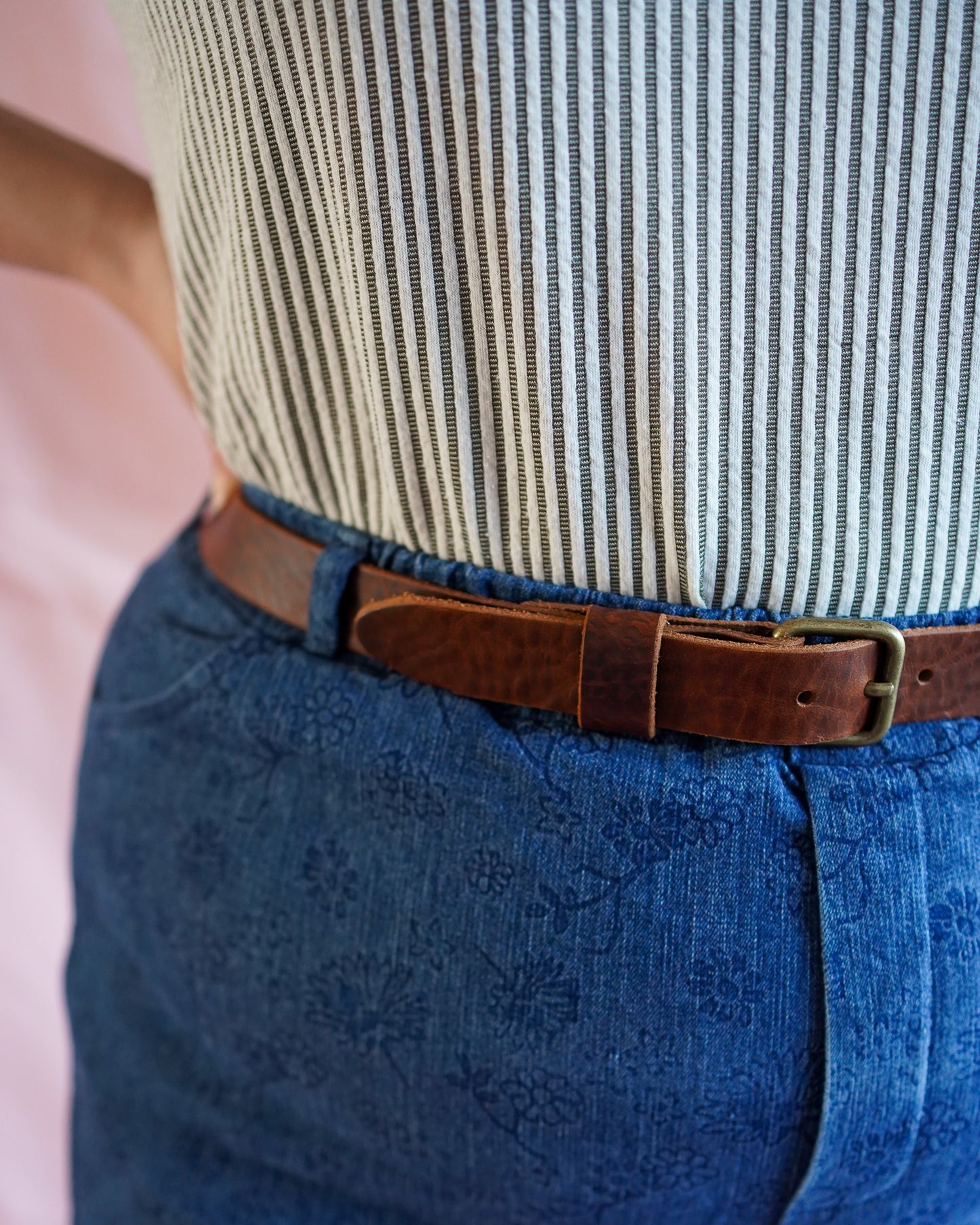 Leren damesriem Gutsy Fashion x Cooper & Quint - Cooper & Quint