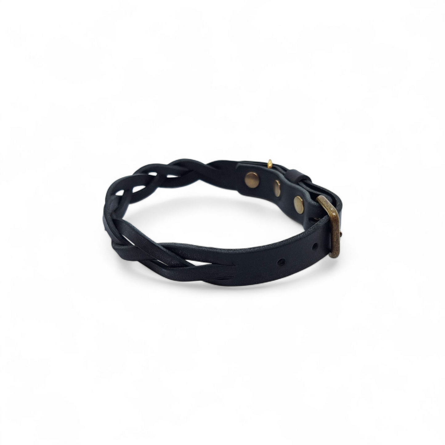 Twisted Halsband Zwart