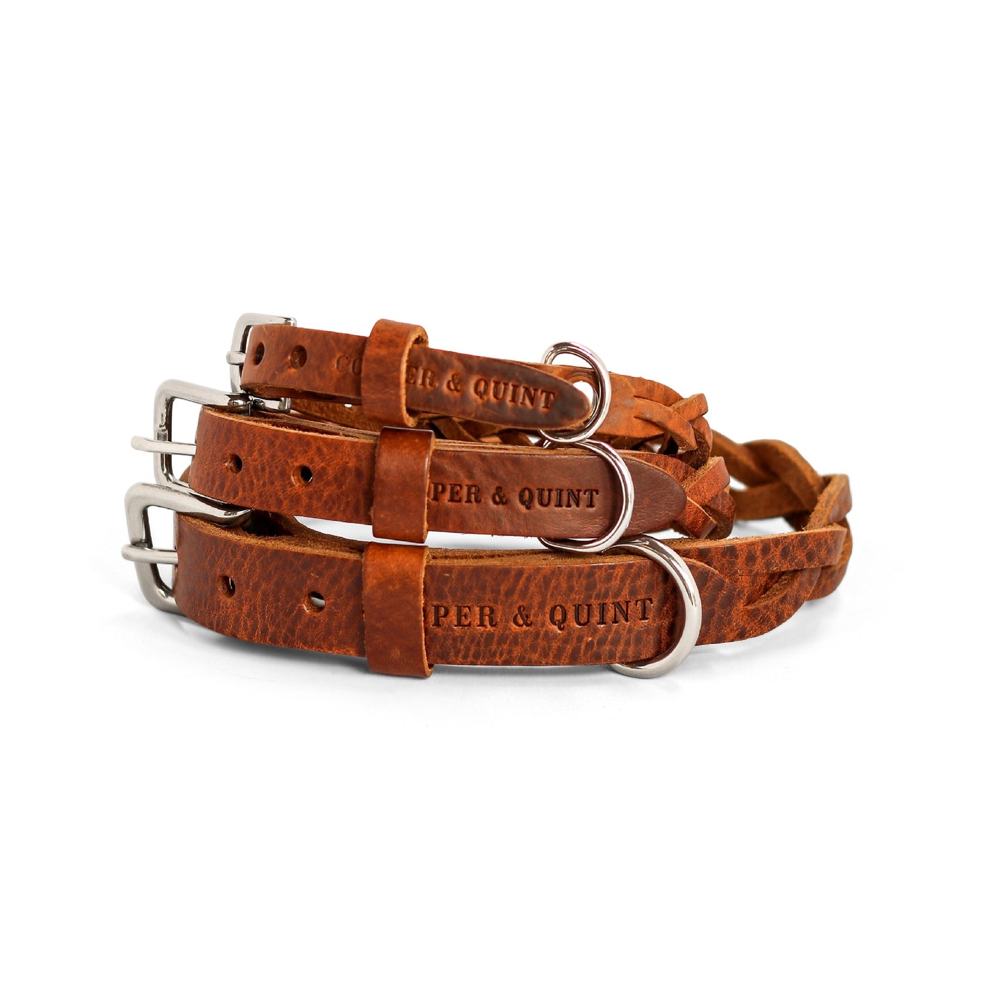 Twisted Halsband Bruin - Cooper & Quint