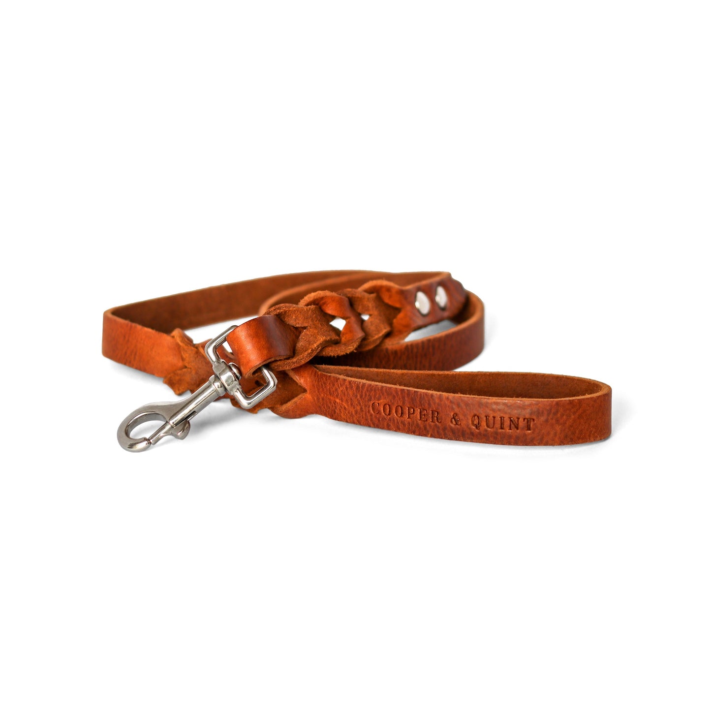 Twisted Hondenriem Bruin - Cooper & Quint