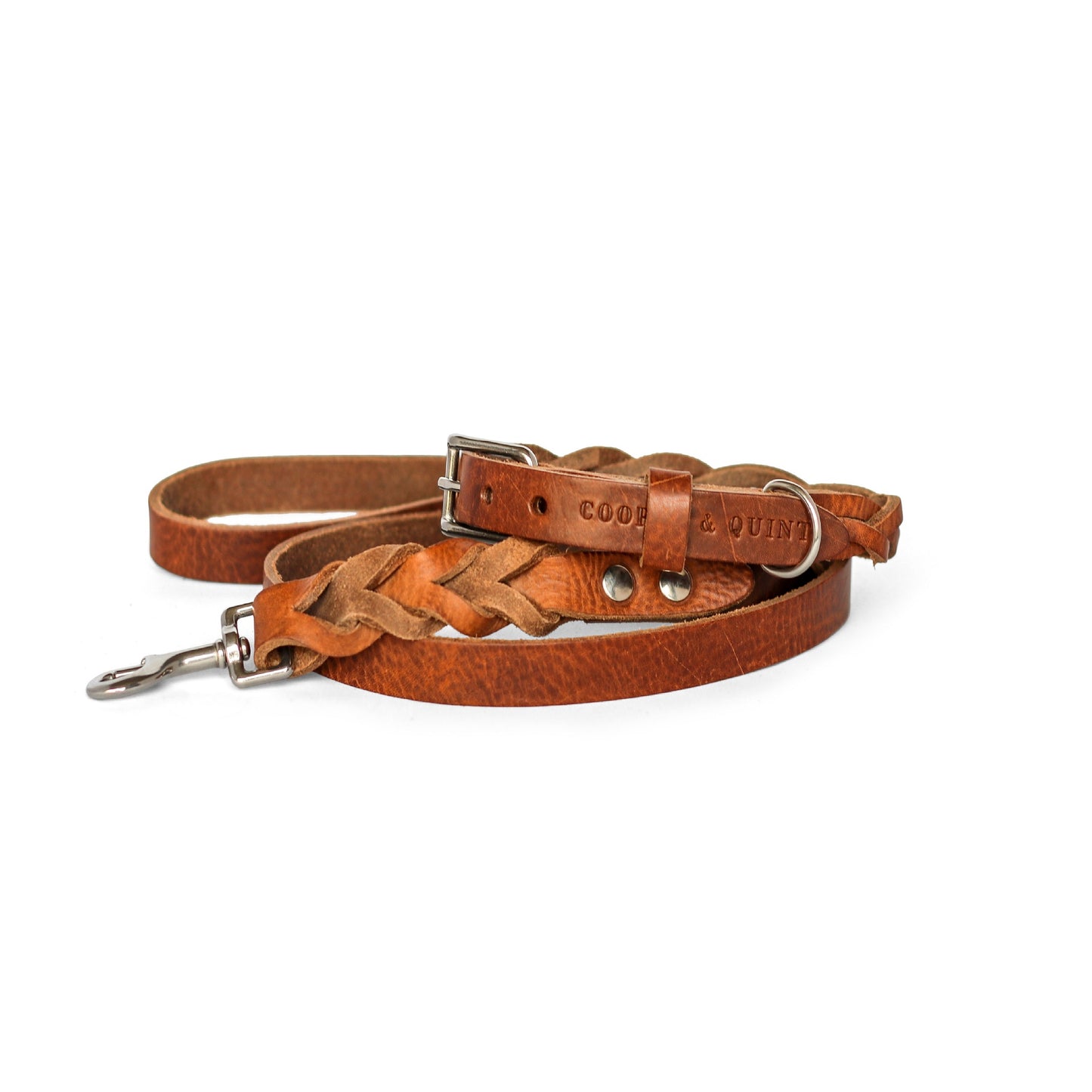Twisted Hondenriem Stone - Cooper & Quint