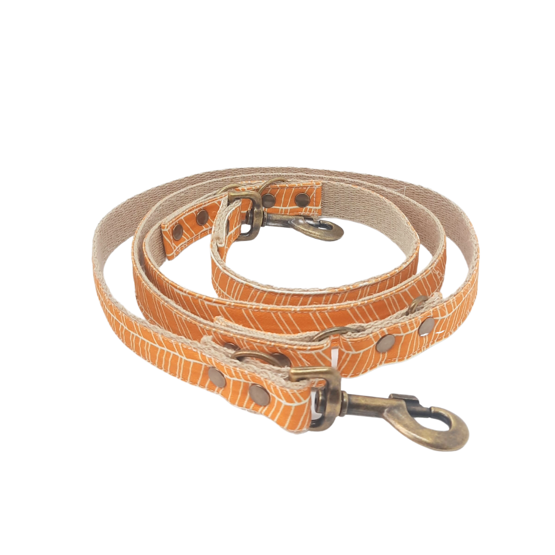 Hemp Verstelbare Hondenriem Tuscan Sun - Cooper & Quint