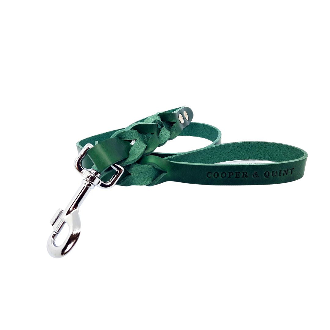 Twisted Hondenriem Groen - Cooper & Quint