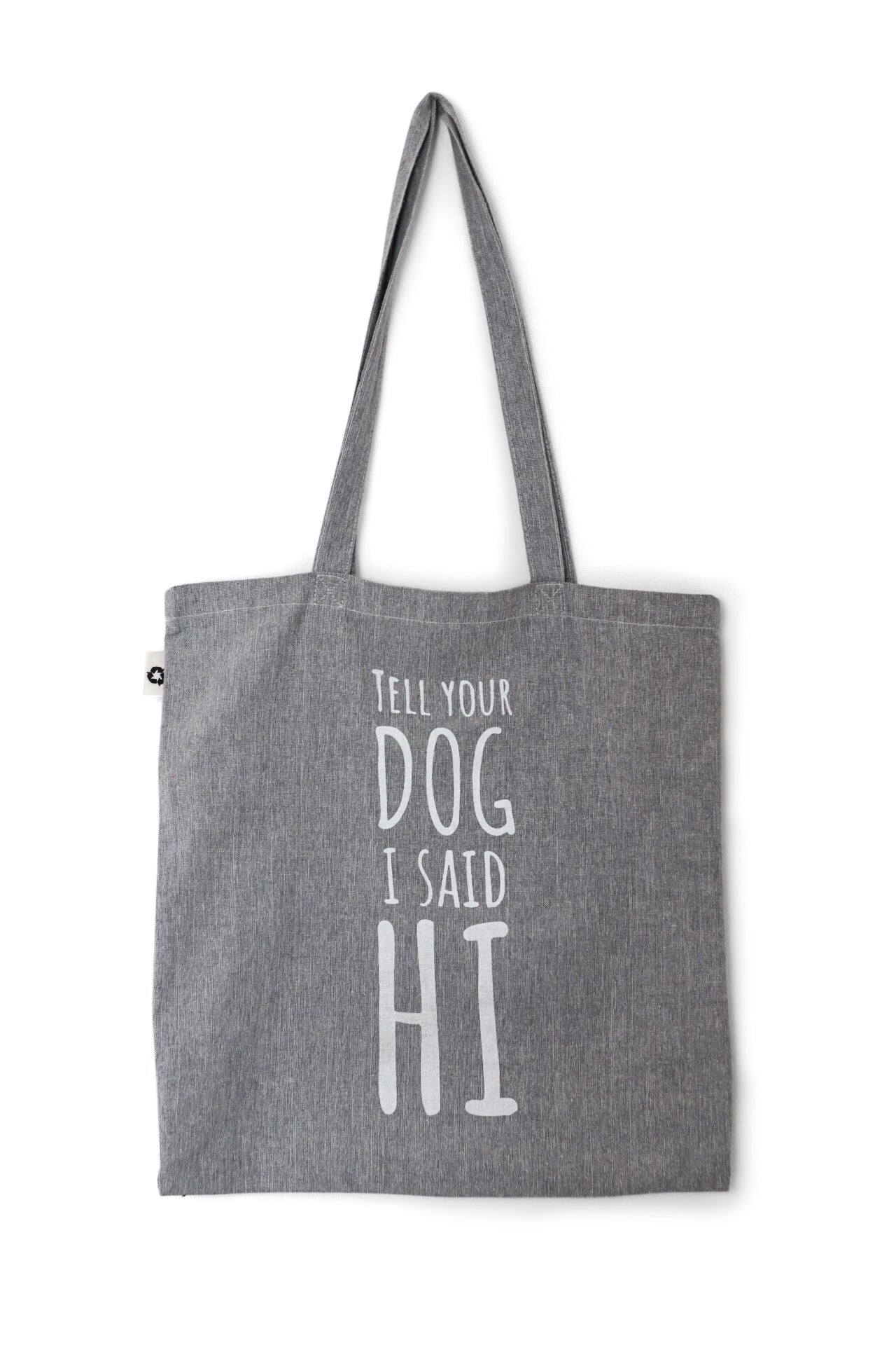 Cotton Tote Bag Hi Grey - Cooper & Quint
