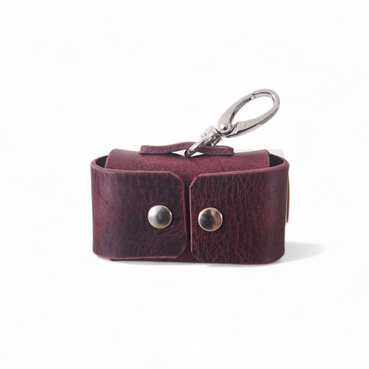 Poepzakhouder | Aubergine | Zilver - Cooper & Quint