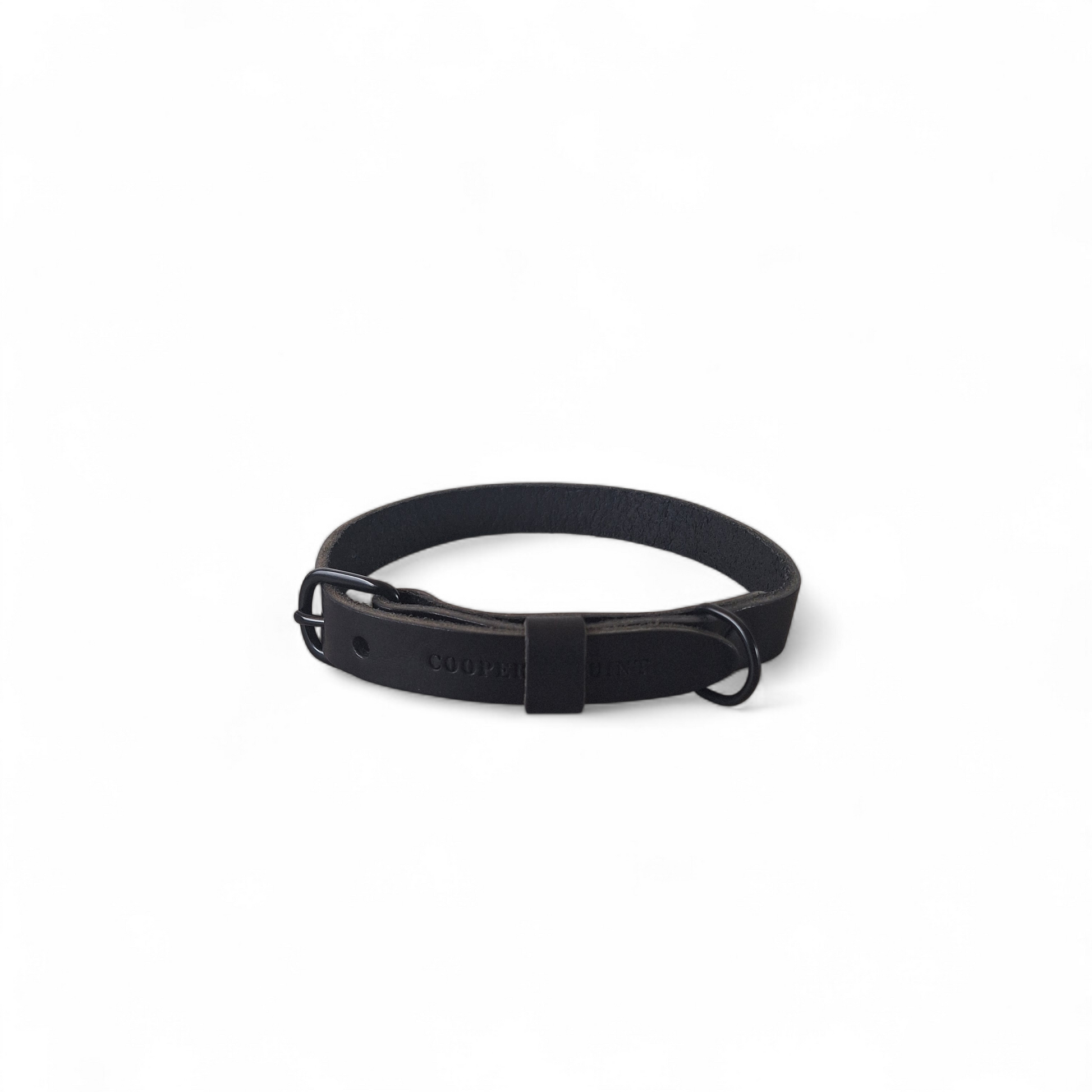 No Fuss halsband | Zwart | Medium - Cooper & Quint