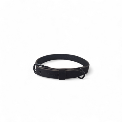 No Fuss halsband | Zwart | Medium - Cooper & Quint