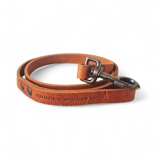 No Fuss Hondenriem | Camel | 2 x 105 cm - Cooper & Quint