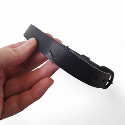 No Fuss halsband | Zwart | Medium - Cooper & Quint