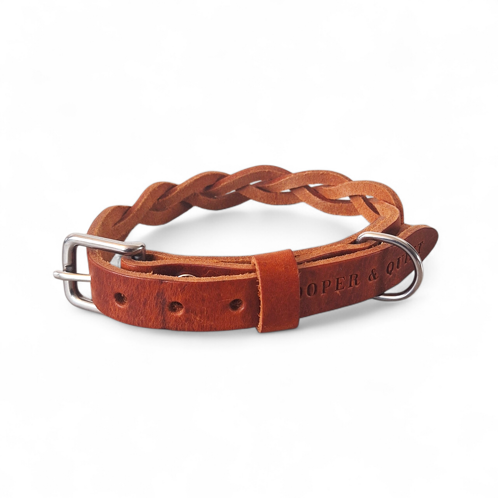 Twisted Halsband | Camel | Medium - Cooper & Quint