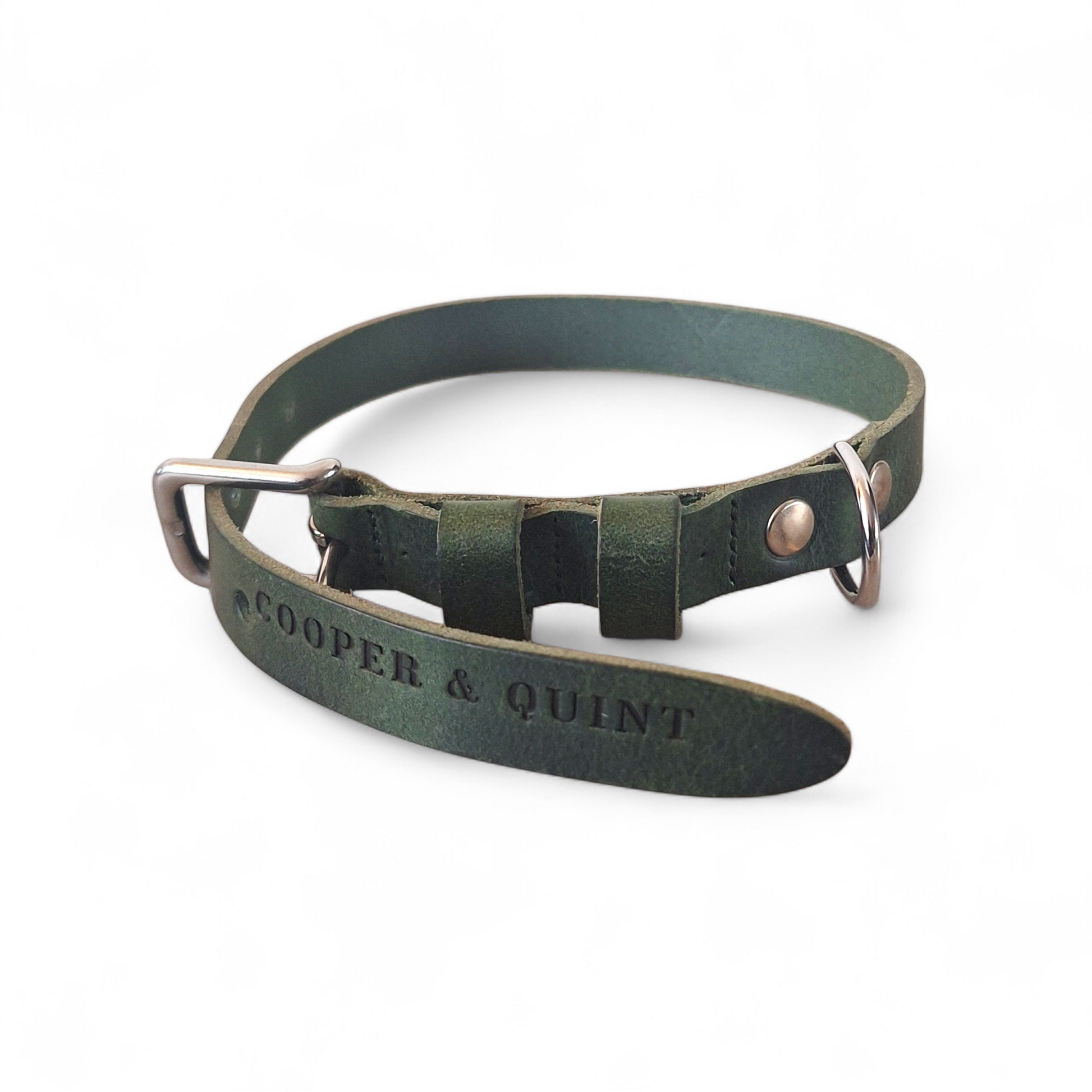 Double Trouble Halsband | Groen | Medium - Cooper & Quint