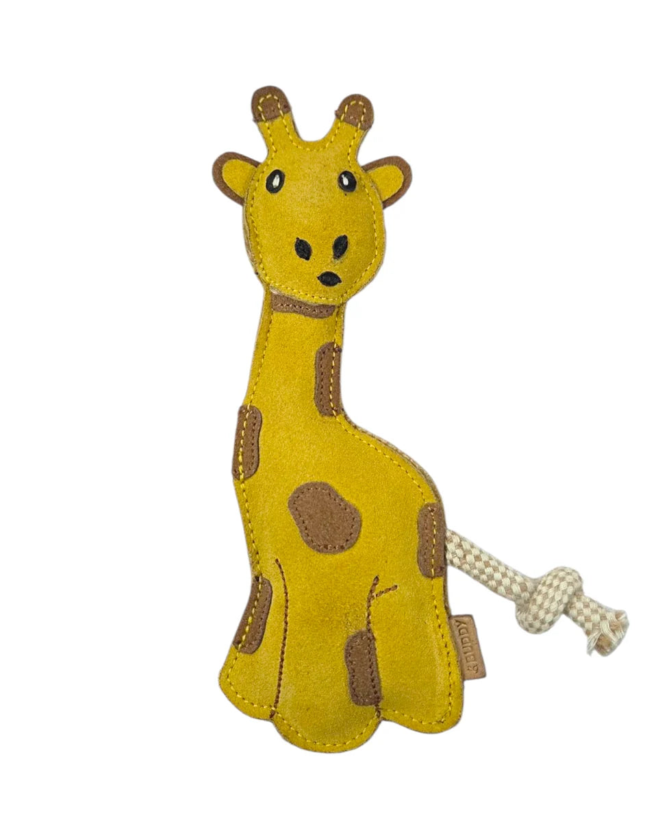 Hondenspeelgoed van leer | Giraffe