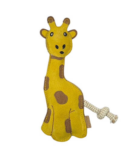 Hondenspeelgoed van leer | Giraffe