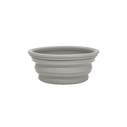 Foldable Drinking Bowl Cloudy Grey