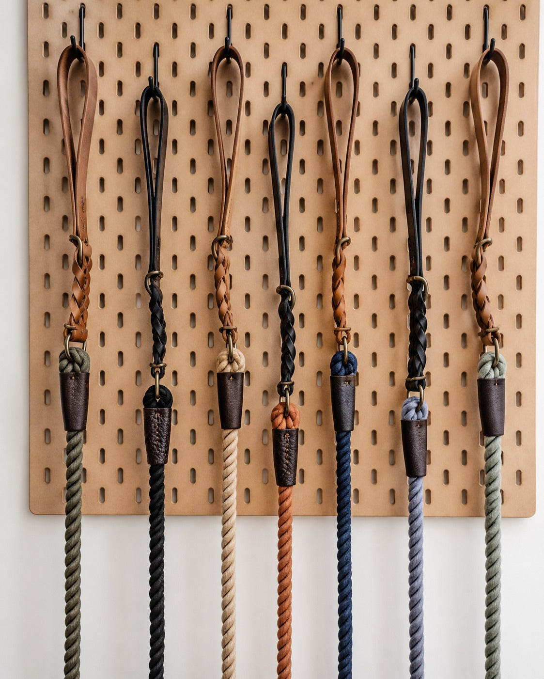 Leather Loop Hondenriem | Touwlijn met leren handvat - Cooper & Quint