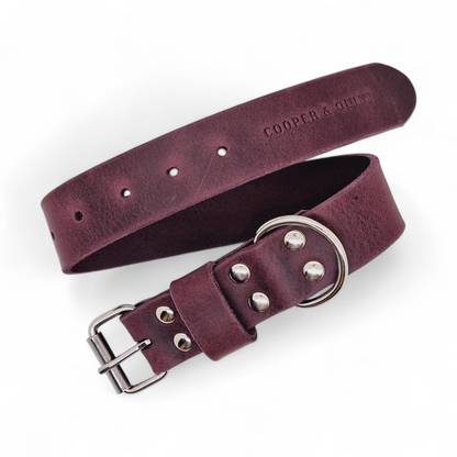 Aubergine Limited Edition | Bold Brede Halsband