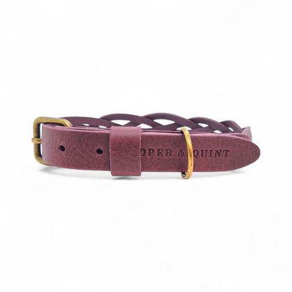 Aubergine Limited Edition | Twisted Halsband