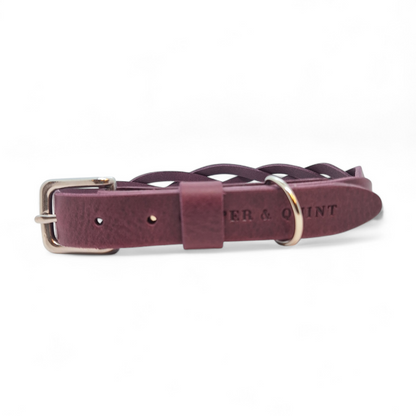 Aubergine Limited Edition | Twisted Halsband