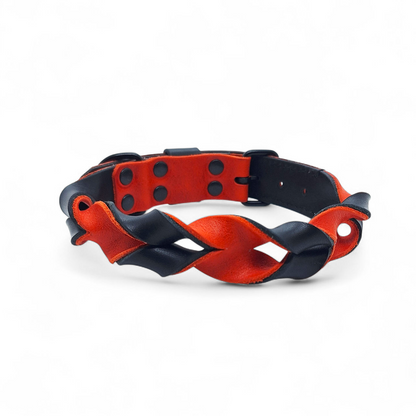 Designed by Bailey | Scarlet Black Double Twist Halsband - Cooper & Quint