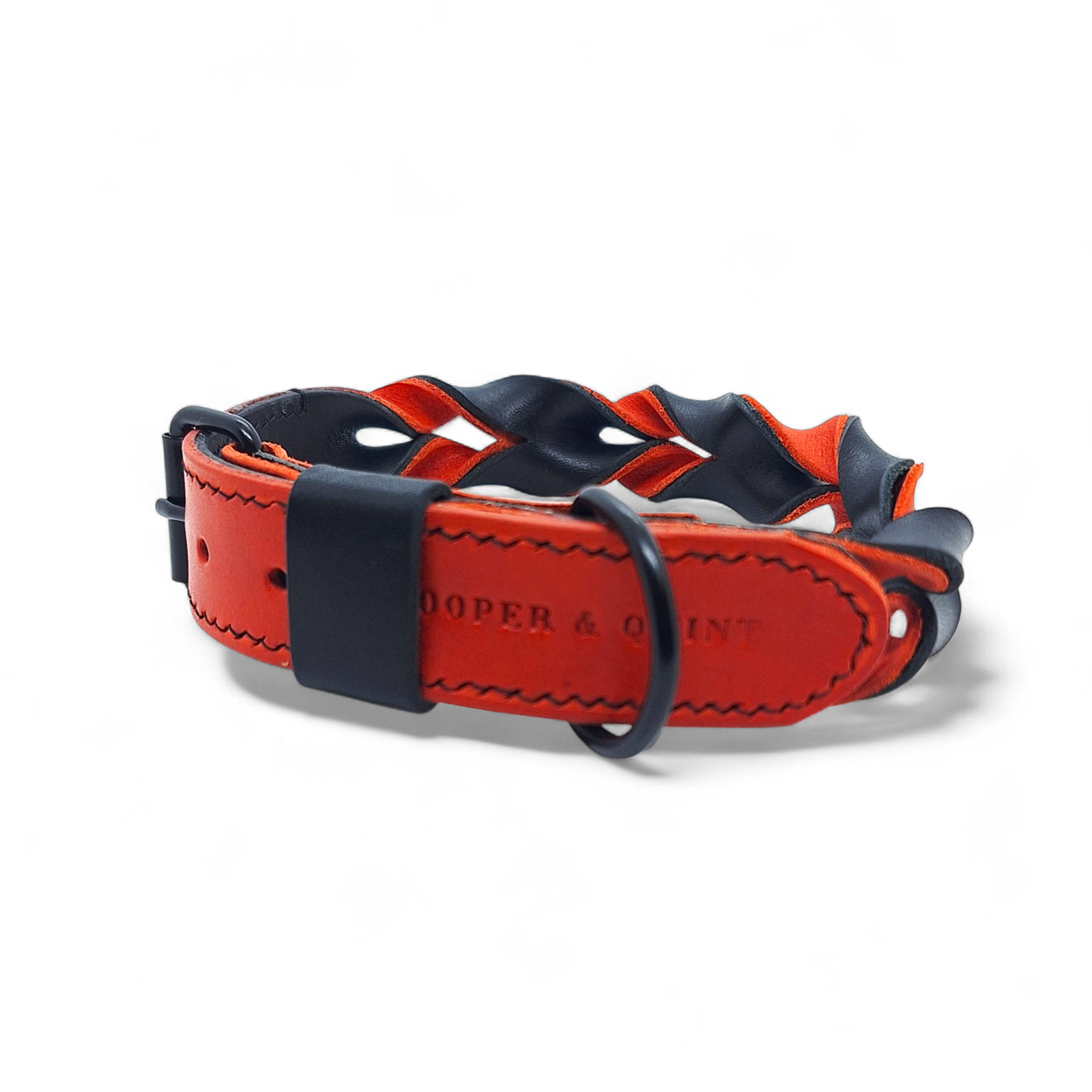 Designed by Bailey | Scarlet Black Double Twist Halsband - Cooper & Quint