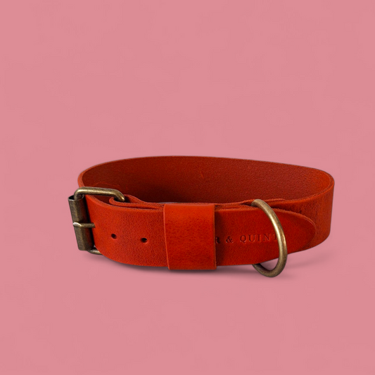 Scarlet Red Limited Edition | Bold Brede Halsband - Cooper & Quint