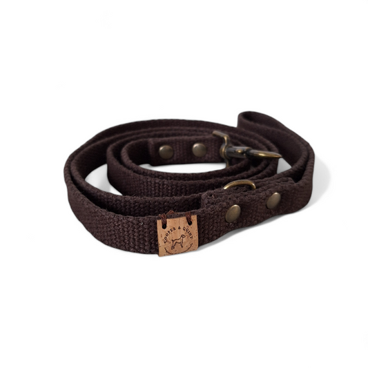 Simply Hemp Dog Leash | Chestnut Brown