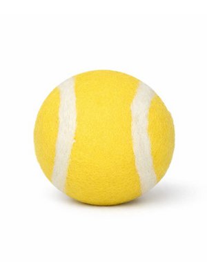Hondenspeelgoed van schapenwol “Tennisbal”