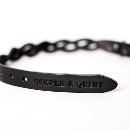 Twisted Halsband Zwart - Cooper & Quint
