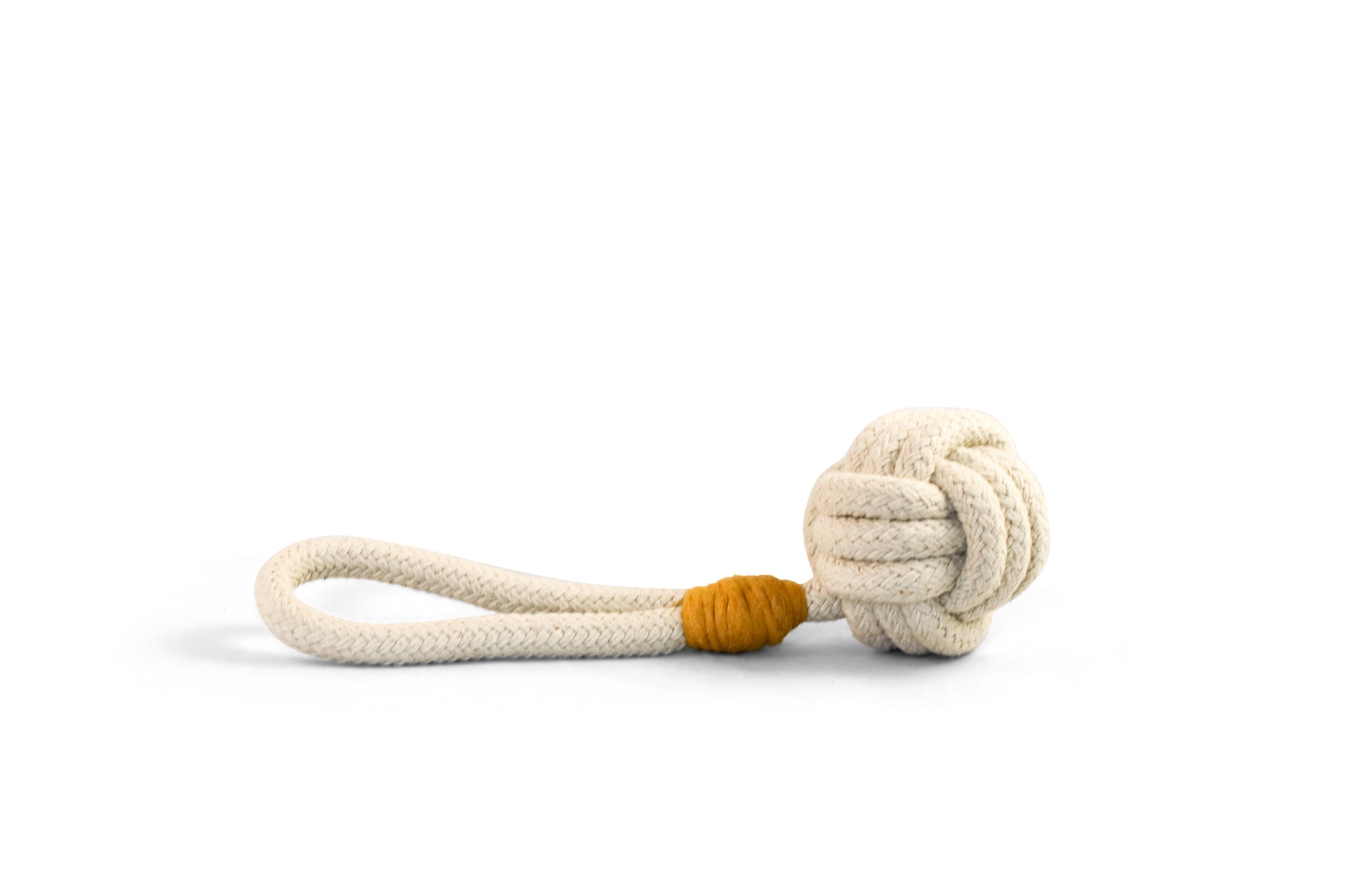Tie the Knot Tug Toy Cream - Cooper & Quint
